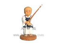 Kendoka Ceramic Figure